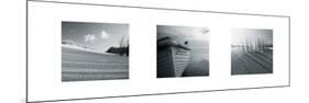 Drifting Sands Triptych-Jo Crowther-Mounted Giclee Print