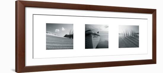 Drifting Sands Triptych-Jo Crowther-Framed Giclee Print