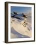 Drifting Snow on White Tor, Derwent Moor, Peak District National Park, Derbyshire, England-Neale Clark-Framed Photographic Print