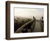 Driftwood Bridge Entrance from Trail, Kalaloch Beach, Olympic National Park, Washington, USA-Trish Drury-Framed Photographic Print