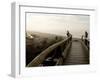 Driftwood Bridge Entrance from Trail, Kalaloch Beach, Olympic National Park, Washington, USA-Trish Drury-Framed Photographic Print