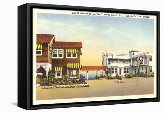 Driftwood by the Sea Hotel, Myrtle Beach, South Carolina-null-Framed Stretched Canvas