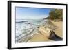 Driftwood on This Beautiful Surf Beach Near Mal Pais, Playa Santa Teresa, Costa Rica-Rob Francis-Framed Photographic Print