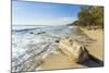 Driftwood on This Beautiful Surf Beach Near Mal Pais, Playa Santa Teresa, Costa Rica-Rob Francis-Mounted Photographic Print
