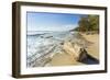 Driftwood on This Beautiful Surf Beach Near Mal Pais, Playa Santa Teresa, Costa Rica-Rob Francis-Framed Photographic Print