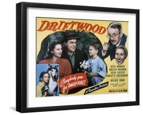 Driftwood, Ruth Warrick, Dean Jagger, Natalie Wood, Walter Brennan, Charlotte Greenwood, 1947-null-Framed Photo