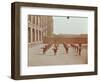 Drill in Playground, Alma Boys School, Bermondsey, London, 1908-null-Framed Photographic Print