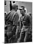 Drill Instructor Chewing Out a Recruit He Hopes to Turn Into a Marine at Training Camp-Mark Kauffman-Mounted Photographic Print