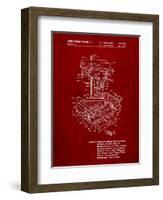 Drill Press Patent-Cole Borders-Framed Art Print