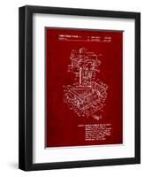 Drill Press Patent-Cole Borders-Framed Art Print