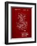 Drill Press Patent-Cole Borders-Framed Art Print