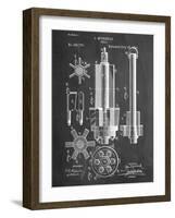 Drill Tool Patent-null-Framed Art Print