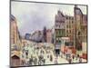 Drilling in the Rue Reaumur, 1896-Maximilien Radiguet-Mounted Giclee Print