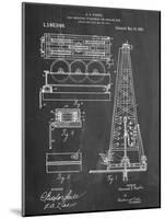 Drilling Rig Patent-null-Mounted Art Print