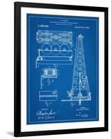 Drilling Rig Patent-null-Framed Art Print