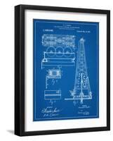 Drilling Rig Patent-null-Framed Art Print