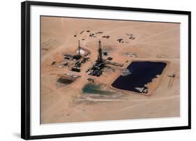 Drilling Rig-null-Framed Premium Photographic Print