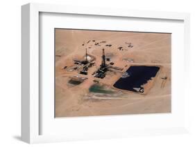 Drilling Rig-null-Framed Photographic Print