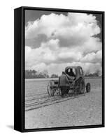 Drilling Sugar Beet-null-Framed Stretched Canvas