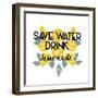 Drink Lemonade-Kristine Hegre-Framed Giclee Print