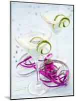 Drink Made with Vermouth and Gin-null-Mounted Photographic Print