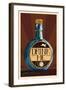 Drink Me Bottle-Lantern Press-Framed Art Print
