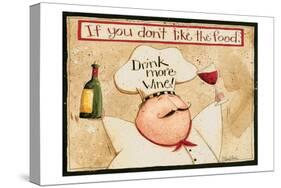 Drink More Wine-Dan Dipaolo-Stretched Canvas