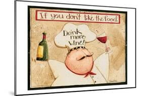 Drink More Wine-Dan Dipaolo-Mounted Art Print