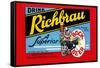 Drink Richbrau Bock Beer-null-Framed Stretched Canvas