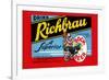 Drink Richbrau Bock Beer-null-Framed Art Print