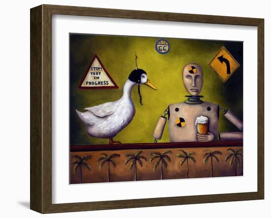 Drink Test Dummy-Leah Saulnier-Framed Giclee Print