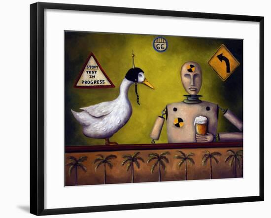 Drink Test Dummy-Leah Saulnier-Framed Giclee Print