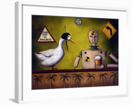 Drink Test Dummy-Leah Saulnier-Framed Giclee Print