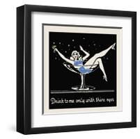 Drink to Me Only with Thine Eyes-null-Framed Giclee Print