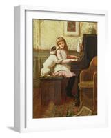 Drink to Me Only with Thine Eyes-Charles Trevor Garland-Framed Giclee Print