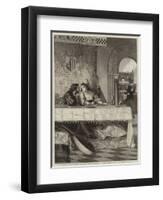 Drink to Me Only with Thine Eyes-Philip Hermogenes Calderon-Framed Giclee Print