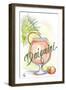 Drink up...Daiquiri-Jay Throckmorton-Framed Art Print