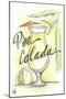 Drink up...Pina Colada-Jay Throckmorton-Mounted Art Print