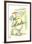 Drink up...Pina Colada-Jay Throckmorton-Framed Art Print