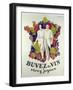 Drink Wine, Live Joyfully', Poster Promoting Wine, 1933-Leonetto Cappiello-Framed Giclee Print