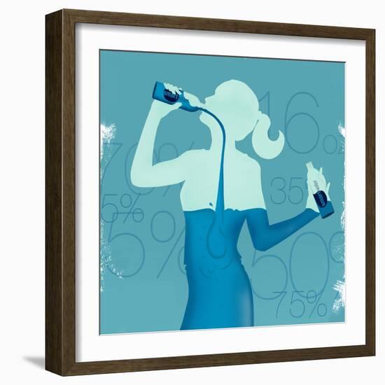 Drink-Mary Ann Smith-Framed Giclee Print