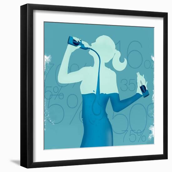 Drink-Mary Ann Smith-Framed Giclee Print