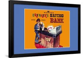 Drinker Savings Bank-null-Framed Art Print