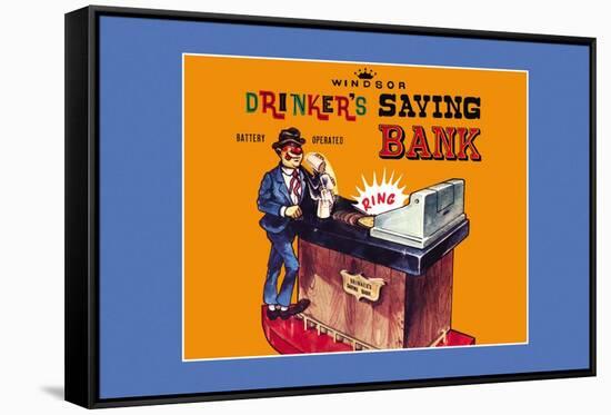 Drinker Savings Bank-null-Framed Stretched Canvas