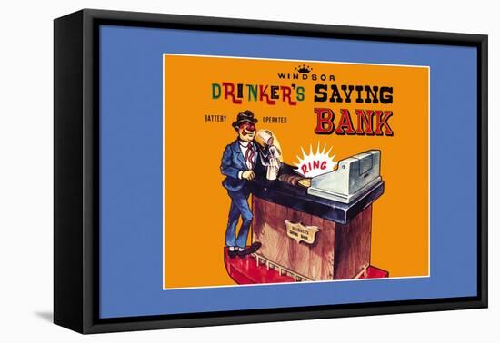 Drinker Savings Bank-null-Framed Stretched Canvas