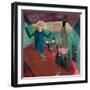 Drinkers, 1922 (Oil on Canvas)-Walter Gramatte-Framed Giclee Print