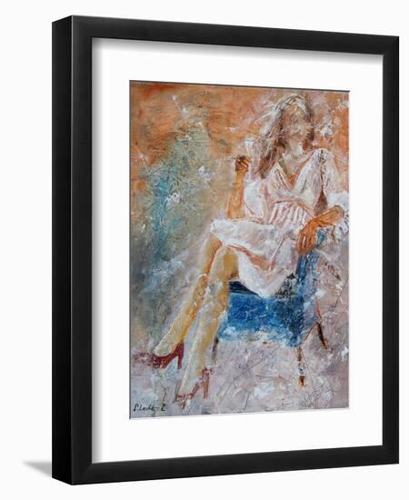 Drinking Champagne-Pol Ledent-Framed Art Print