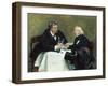 Drinking Companions, c.1876-David Oyens-Framed Giclee Print