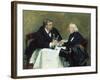 Drinking Companions, c.1876-David Oyens-Framed Giclee Print