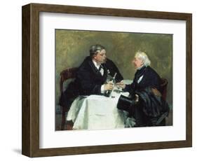 Drinking Companions, c.1876-David Oyens-Framed Giclee Print